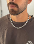 Knox Silver T Bar Necklace